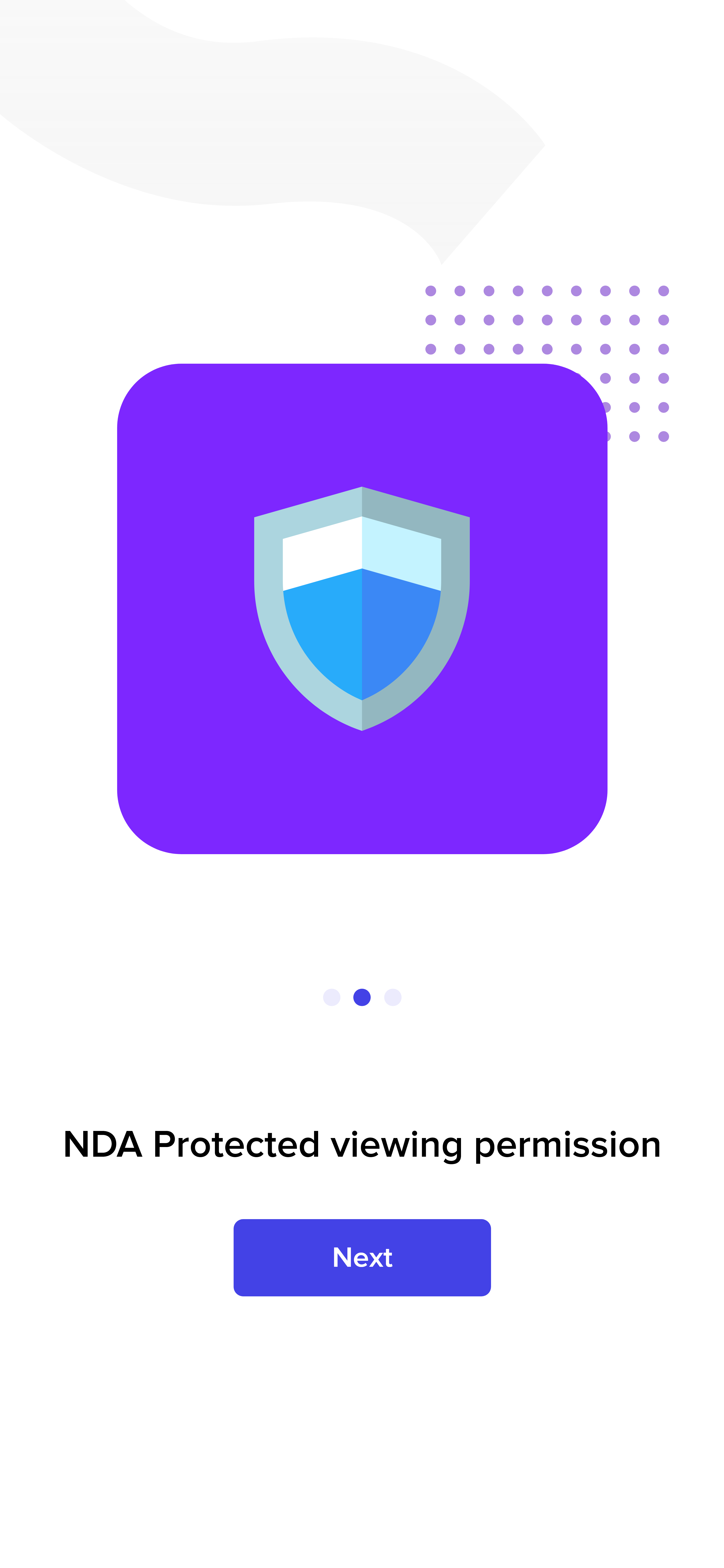 NDA Protected viewing permission